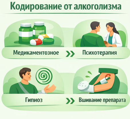 кодирование от алкоголизма в Инкермане Санати